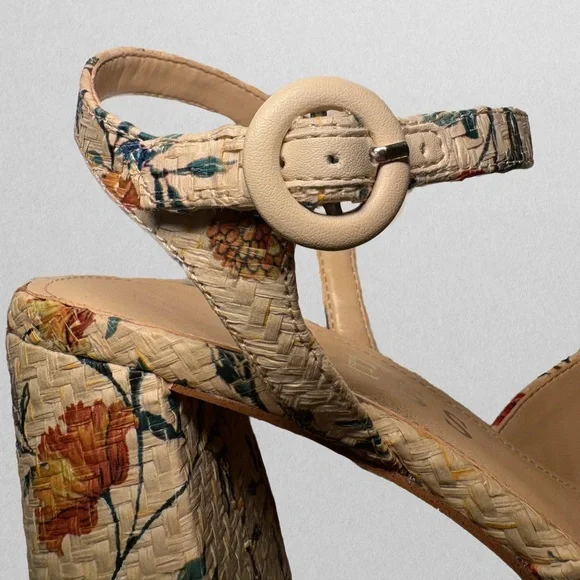 Guess Floral Platform Sandals - Picture 7 of 11